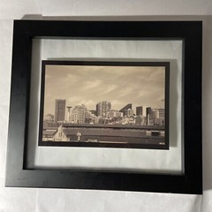 Vintage Photo Seattle City Landscape 21st World’s Fair Space Needle Elliot Bay