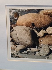 Low Tide By Norma Warden Framed Photograph Signed Dated Vintage 1985