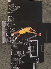 Canvased Kobe Bryant Photo 5 Pieces