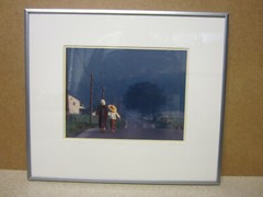 BILL COLEMAN AMISH PHOTOGRAPHY PHOTOGRAPH CHILDREN FISHING SIGNED NUMBERED 208 F