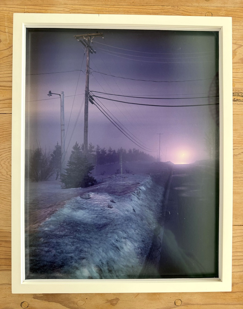 Todd Hido Signed Exhibition Photograph “#2424-A” Framed Metal Mount 2006