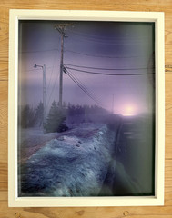 Todd Hido Signed Exhibition Photograph “#2424-A” Framed Metal Mount 2006