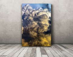 Thunderstorm cloud photography print colorful sunset picture storm wall art