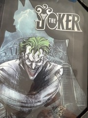 DC Comics The Joker Insane 3D Lenticular Framed Wall Art
