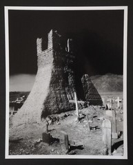 Fine Art Darkroom Print from «Taos Pueblo Church-Cemetery» Taos, NM