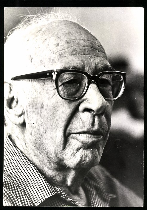 Photograph Portrait American Writer Henry Miller with Glasses