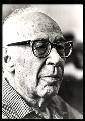 Photograph Portrait American Writer Henry Miller with Glasses