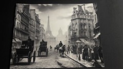 1800’s Cityscape Depiction 8.5×11” Matte Print, Wall Art