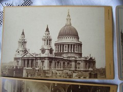 PARIS CVD ORIGINAL LARGE VINTAGE PHOTO FOTOGRAFIA 7 PIECE