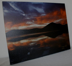 «Canelo Hills» 16″ x 20″ Sunset Landscape Photo Canvas Print by Kim Barry