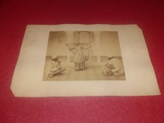 Indian Dancer – Nautch Girl Charles Shepherd 1862 Vintage Photo Albumen Print