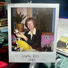 Picture Polaroid of Lisa’s Birthday Party «BOSS Bitch» Running Things !993
