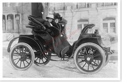 Senator Borah’s Wife In Runabout Car Automobile Circa 07 Silver Halide Photo