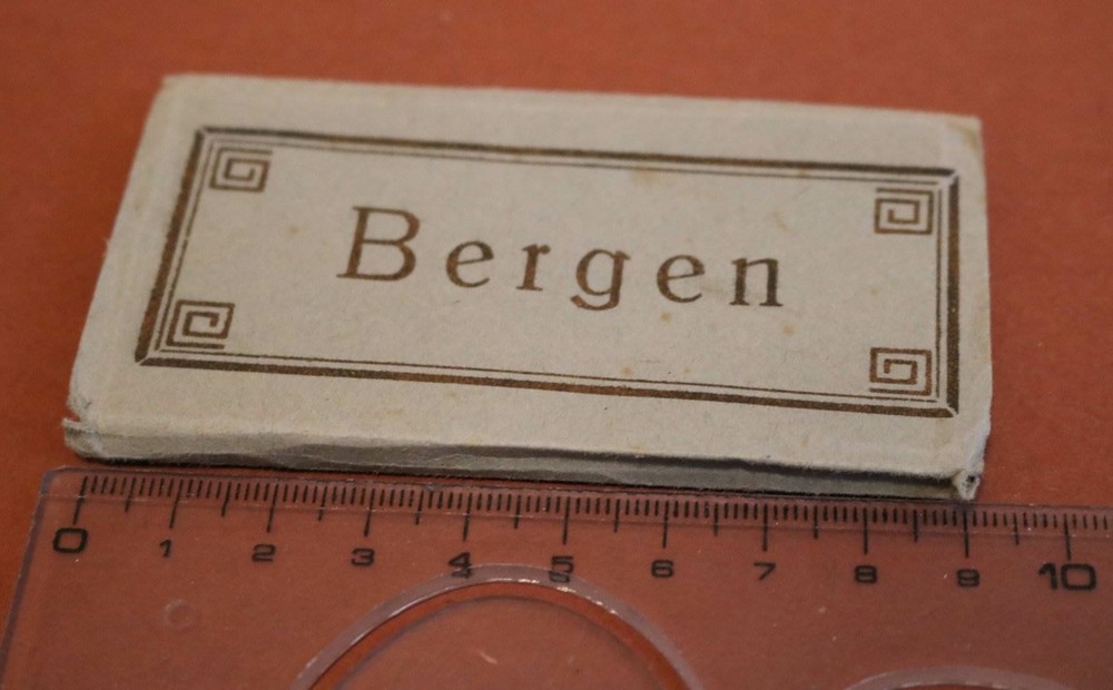 Great old small picture series-Bergen – 12 views-Norway – 1920s??