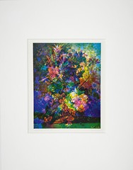 Scott HYDE: Flower Still II, 1971 / Offset Lithograph / VINTAGE / SIGNED