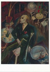 Georg GROSZ, «The Love Sick», postcard, postcard, carte postale