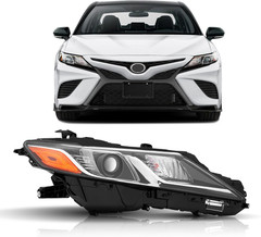 Passenger Side Headlight Assembly Compatible with 2018-2022 Toyota Camry | 2023