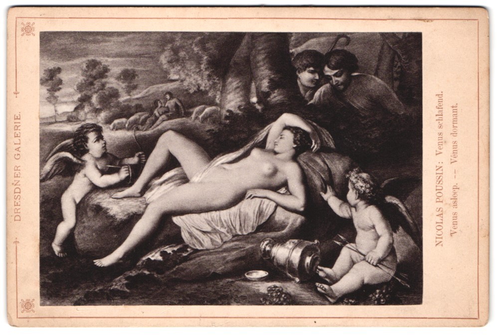 Photograph Unknown Photographer and Place Venus Sleeping With Angels After A Nude