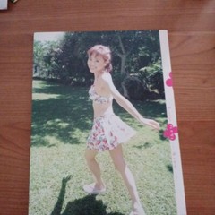 SEIKO MATSUDA Red sweet pea Photo Book Japanese Idol by.Kishin Shinoyama
