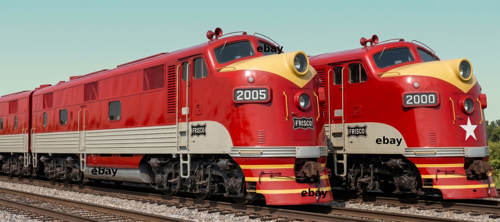 Photo Art Print of the Frisco’s Meteor and Texas Special Passenger Trains