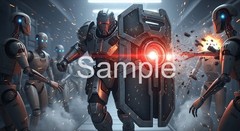 Premium 15 Pieces Digital Art Collection – Original Cinematic Combat Scenes