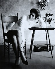 PHOTOGRAPH BY AMERICAN ARTIST MARK ABRAHAMS – GELATIN SILVER – «CINDY CRAWFORD»