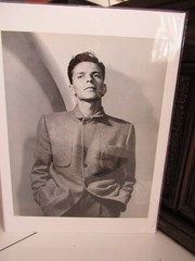 Frank Sinatra portrait photograph litho by Philippe Halsman 10×13 COA MINT OOAK!