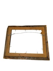 Signed Vintage Barn Photograph 1987 Framed Rustic Farmhouse Cabin Wall Art 9×8