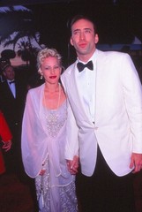 Dia Nicolas Cage and Patricia Arquette 1996 KB Format Photographer P8-23-5-1