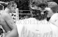 Mickey Rourke Fight in Tokyo Original photograph from the archive of Charlier