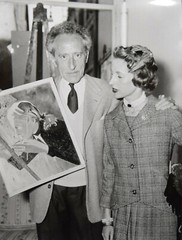 Cocteau, Original Portrait Photograph by Alberto Durazzi – Rome 1961