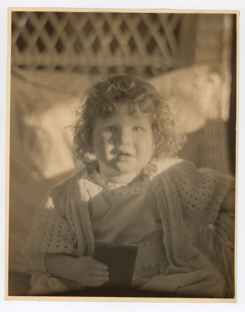 Clarence Hudson White Platinum Print Photo 1900 Secessionist Young Child