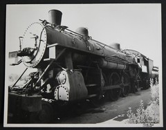 Rio Grande Southern No. 41 Locomotive 8×10 Photograph Vtg 50s Station DGS
