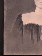 Antique Black and White Portrait of a Woman 20″ × 16″