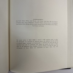 Bruce Weber Photography Book /nd Print Limited 5000 Copies 1983 Male Models Gay