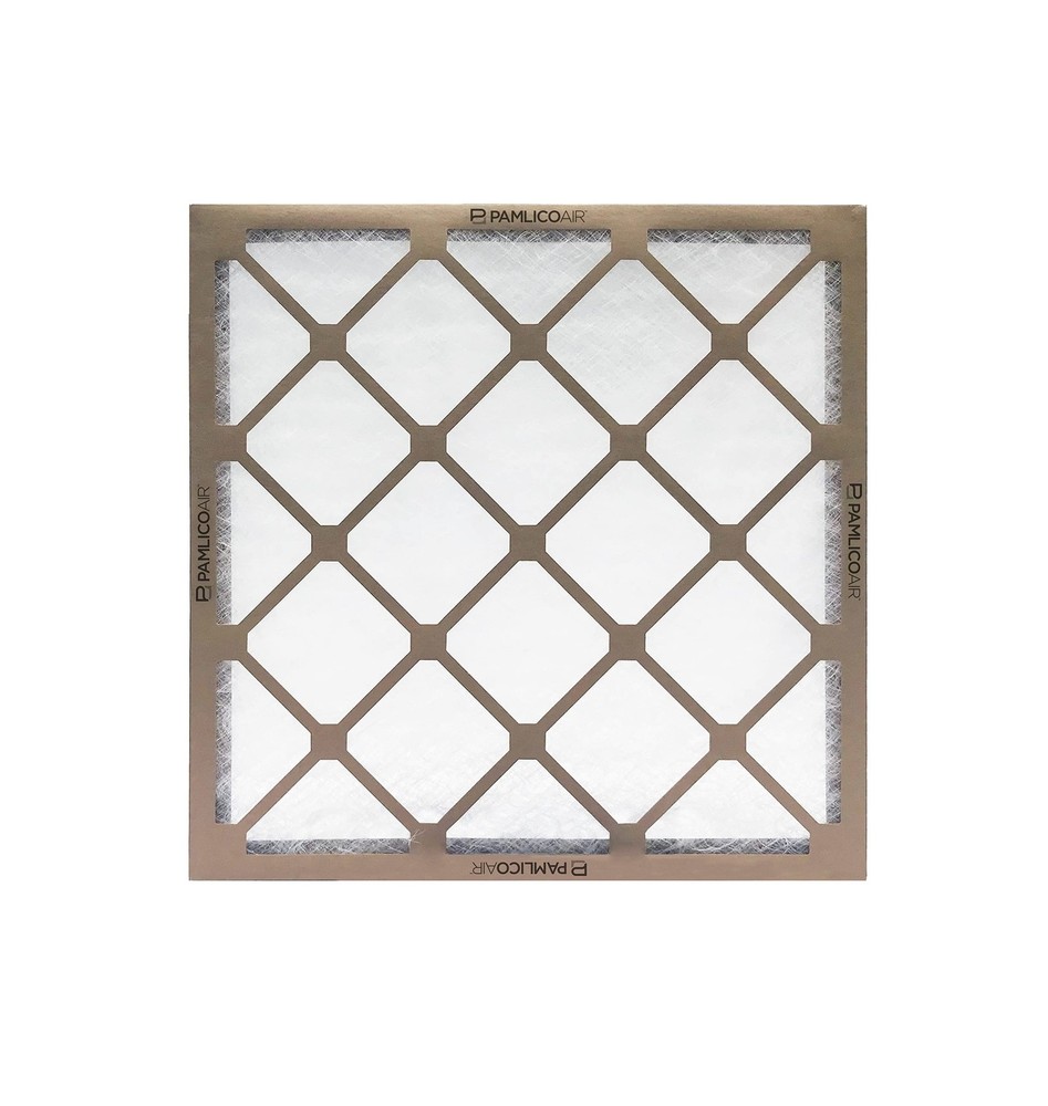 PAMLICO AIR 24 in. W X 24 in. H X 2 in. D Fiberglass 4 MERV Air Filter 12pk