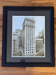 c1923 IRVING UNDERHILL GELATIN PRINT THE COTTON EXCHANGE BUILDING NYC Photograph