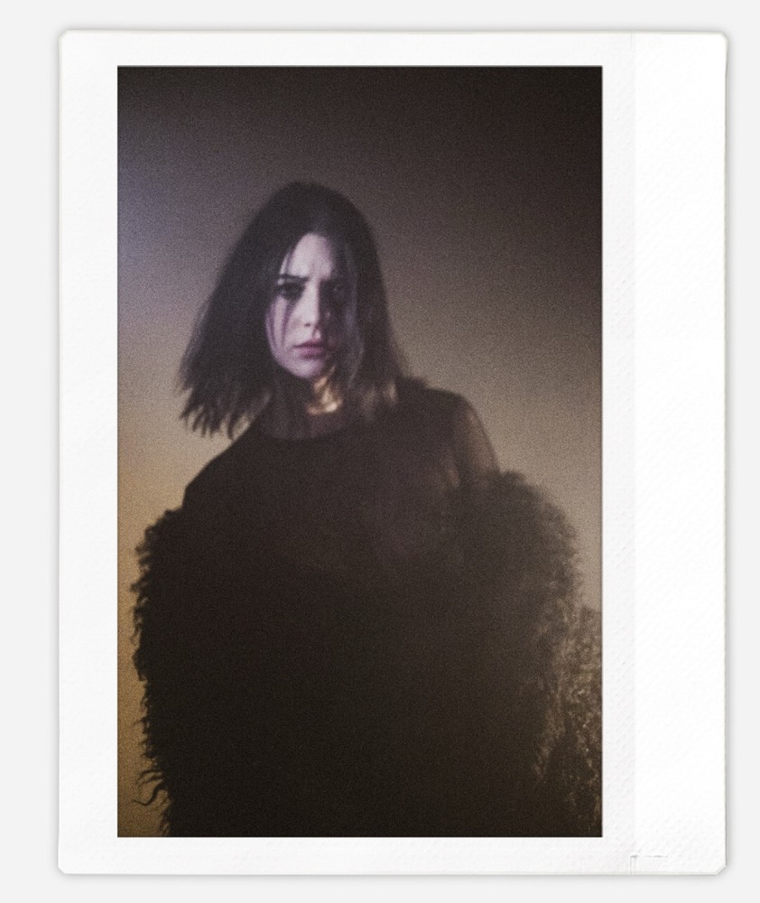 Art model McKenzie Instax Wide Instant Film Print
