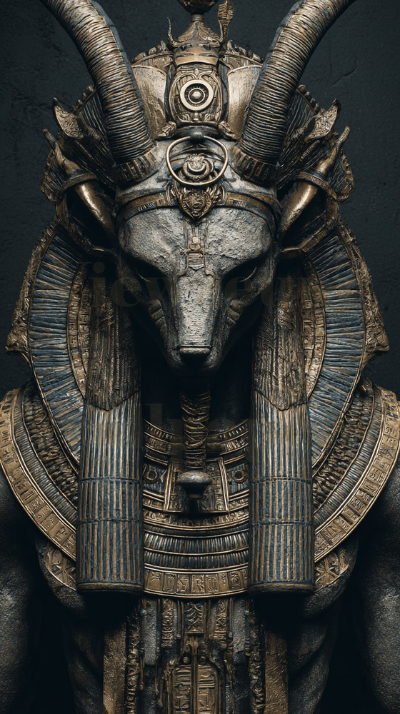 Digital Egyptian Ruler_d Wallpaper 9d 9:6 Aspect Ratio | Smartphone Ready