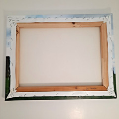 Stonehenge Photograph on Canvas Signed 11″ x 14″
