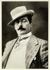 Giacomo Puccini Italian Composer, 1904 – Fotofolio Art Photo Print Card 4.25”x6”