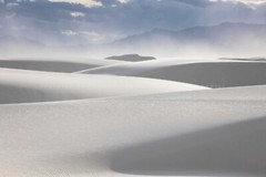 White Sands National Park Photography Print – Abstract Sand Dunes in New Mexico