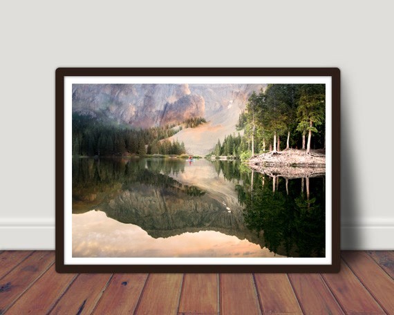Colorado Alta Lake – Mountain Alpine Lake Autumn Reflection Photography Print