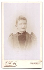 Photograph J. Huff, Bad Homburg, monogram and royal coat of arms