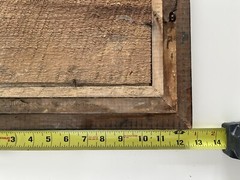 Primitive Photogragh of Man Woman Horse Dog Equestrian Amazing Frame 1800’s Home