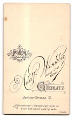 Photography Adolf Winkler, Görlitz, Berliner-Str. 12, portrait of a couple