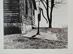 Original Signed John Bower 35mm Fine Art B&W Photograph 20×16 Framed Midwest Art