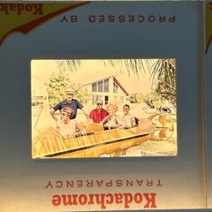 Lot Of 40 1960’s Kodachrome Bahama’s Beach Boats Vacation 35mm Color Slides
