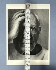 Pablo Picasso, France 1954 Fotofolio Art Print Card Photo By Arnold Newman 4”x6”