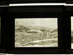 Erzgebirge cities after old engravings Annaberg etc. 14 historical glass pictures